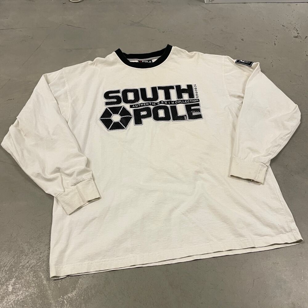 Vintage Y2K South Pole t-shirt stained throughout